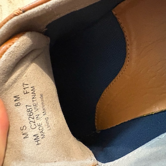 Cole Haan Men's Size 8 Brown Leather Sneakers C22687 - Picture 5 of 5